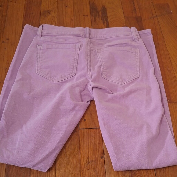 Old Navy Rockstar lavender / lilac corduroy skinny jeans size 2 - Picture 5 of 7